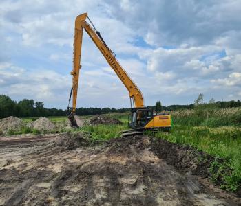 Nieuwe longreach graafmachine CASE CX250D