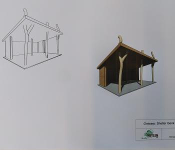 Eigen ontwerp shelter